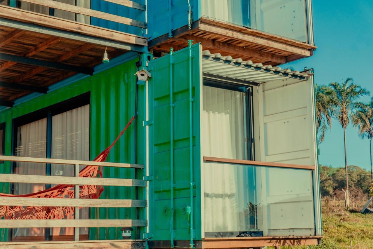 Villa Container Lodge Capitólio Exteriör bild